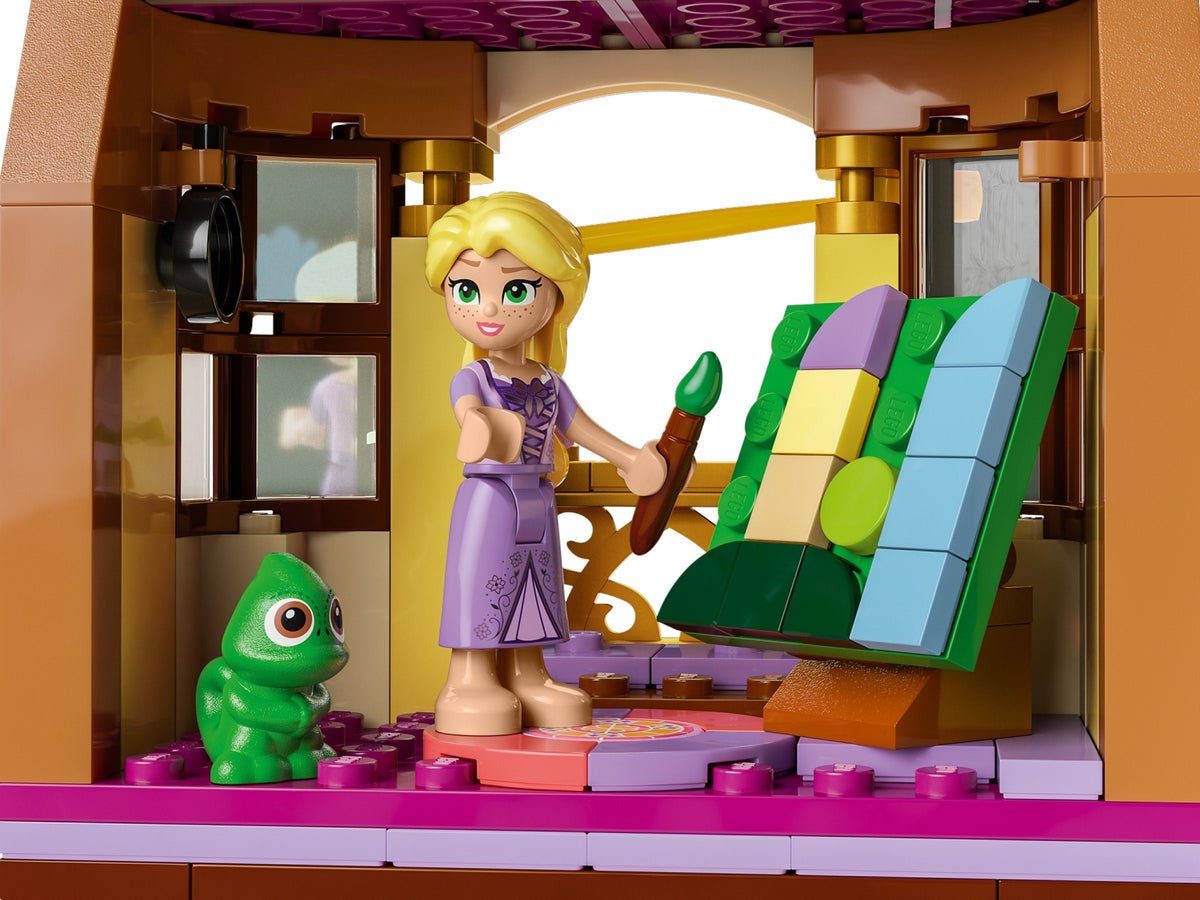 LEGO Disney 43241 Rapunzels Turm und die Taverne „Zum Quietscheentchen“