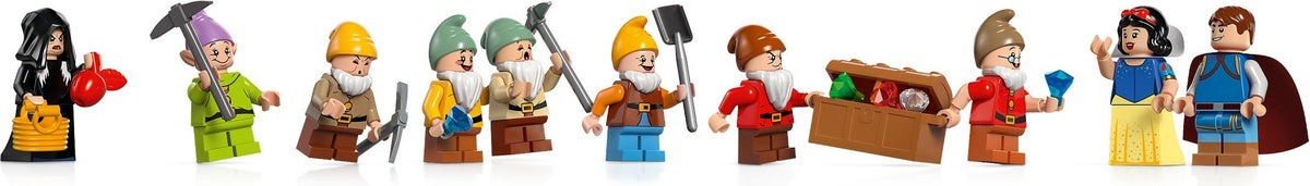 LEGO Disney 43242 Die Hütte von Schneewittchen und den sieben Zwergen