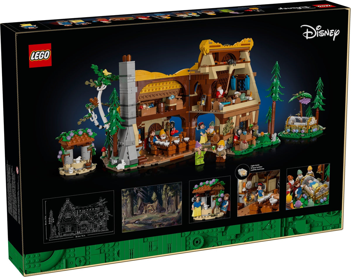 LEGO Disney 43242 Die Hütte von Schneewittchen und den sieben Zwergen