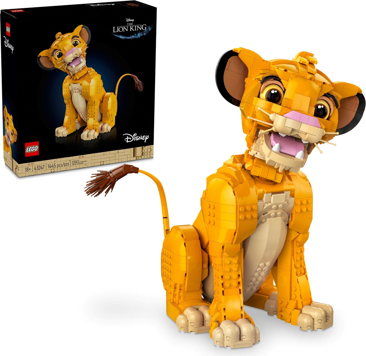 LEGO Disney 43247 Simba, der junge König der Löwen