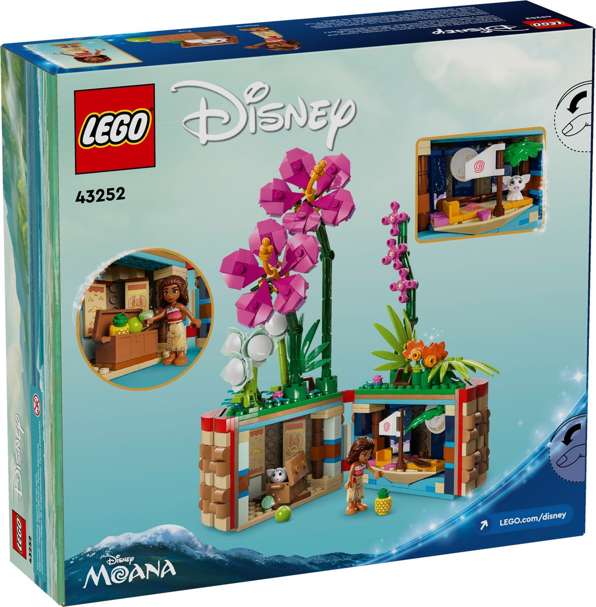LEGO Disney 43252 Vaianas Blumentopf