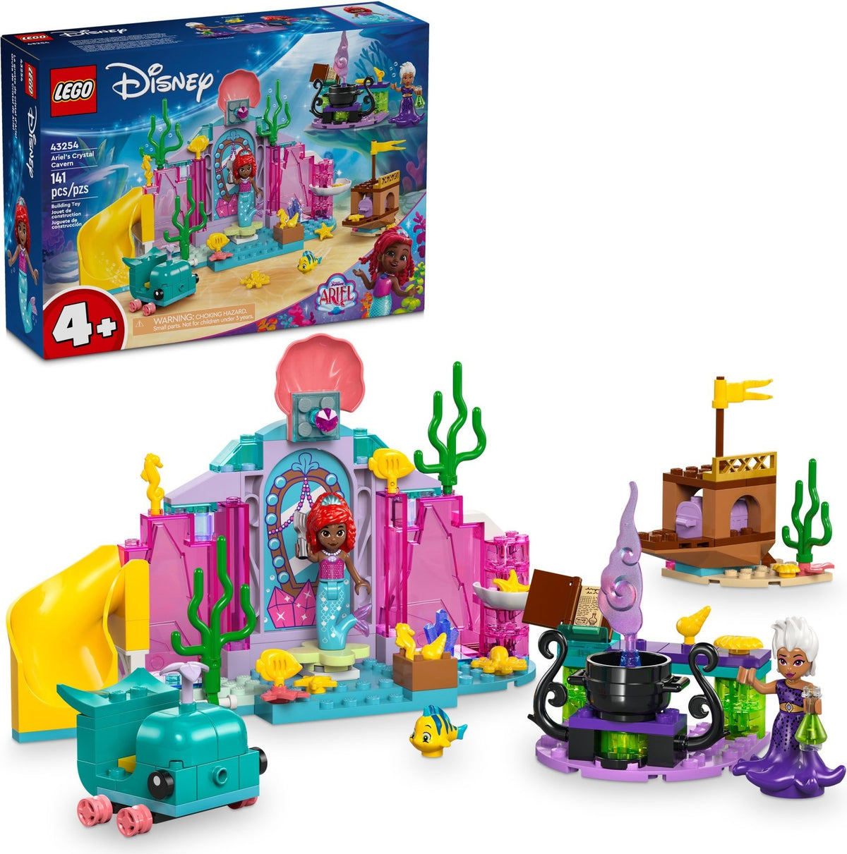 LEGO Disney 43254 Arielles Kristallhöhle