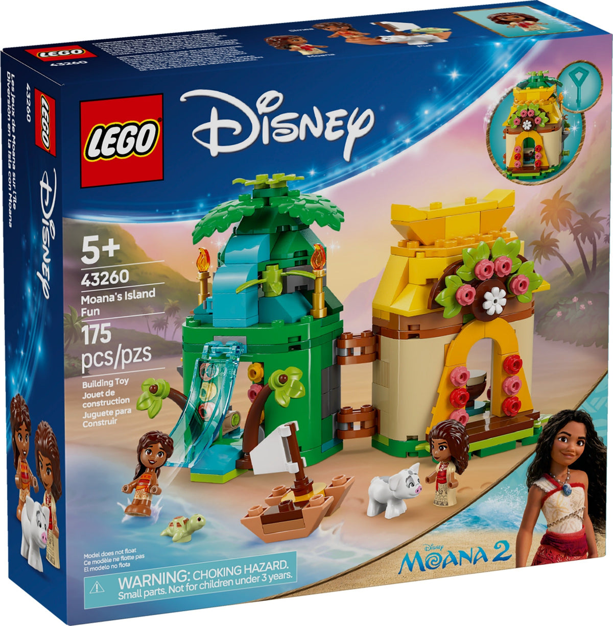 LEGO Disney 43260 Vaianas Inselspaß