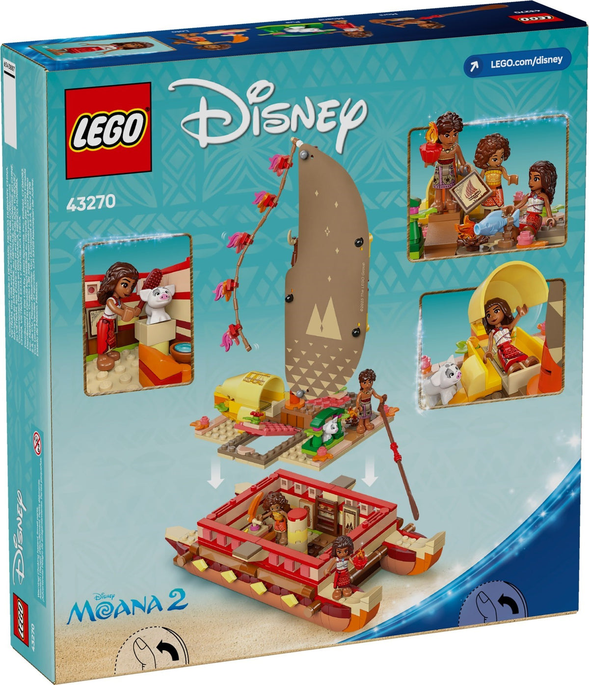 LEGO Disney 43270 Vaianas Abenteuerfloß
