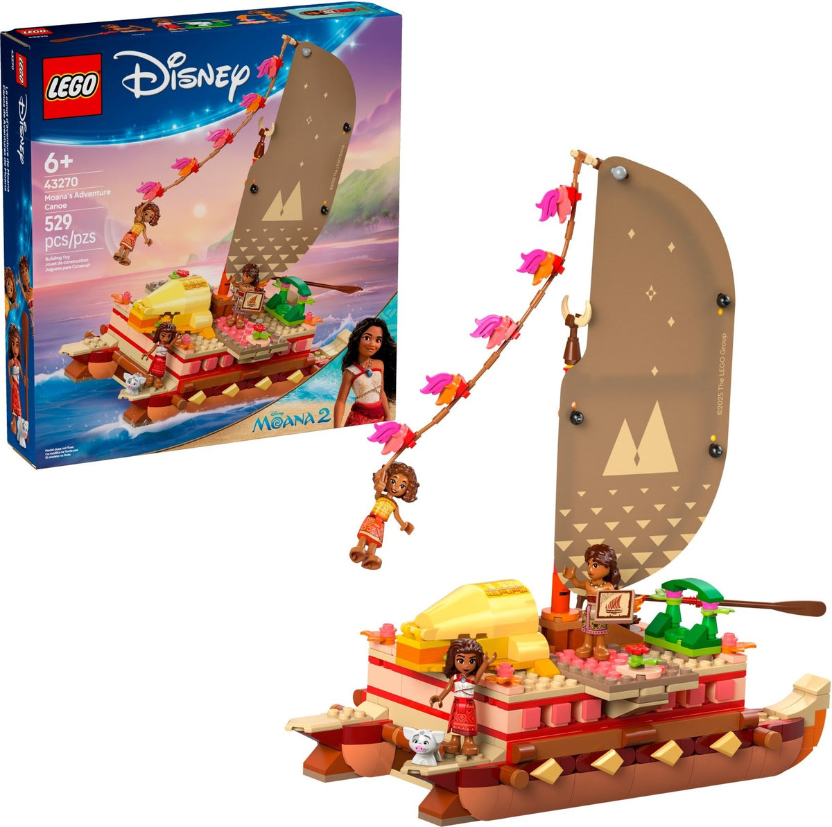 LEGO Disney 43270 Vaianas Abenteuerfloß