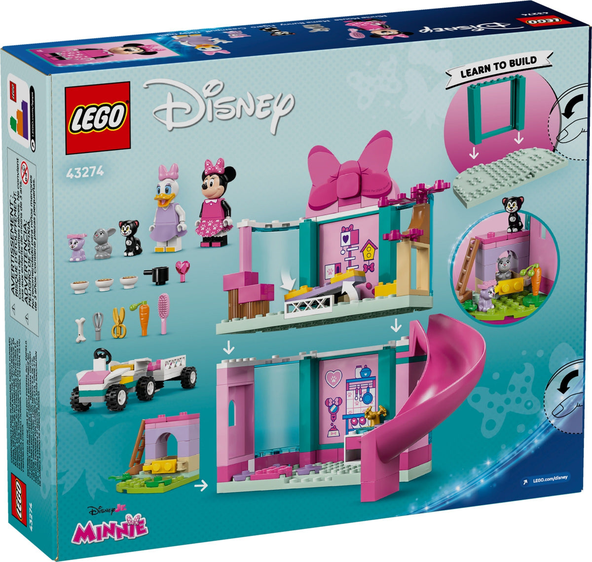 LEGO Disney 43274 Minnies Tierhotel