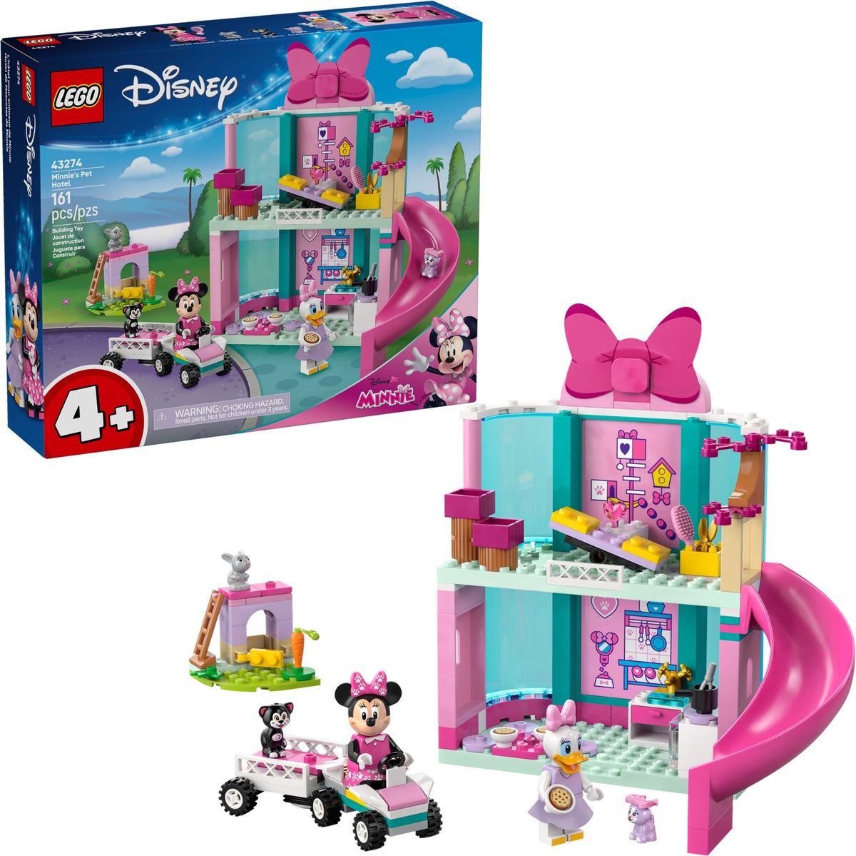 LEGO Disney 43274 Minnies Tierhotel