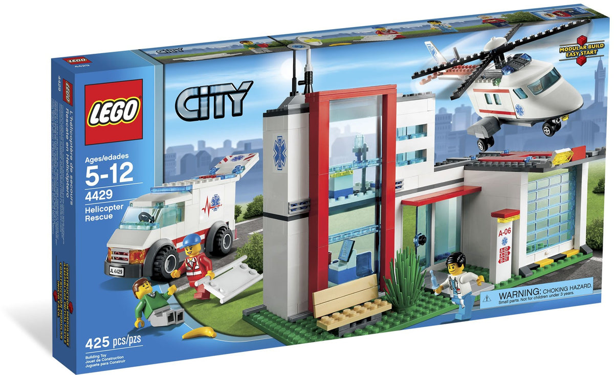LEGO City 4429 Helikopter Rettungsbasis