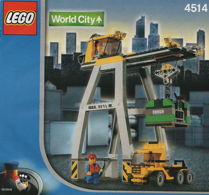 LEGO City 4514 Verladekran