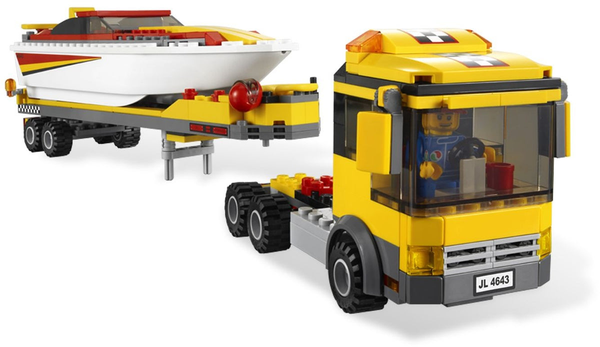 LEGO City 4643 Powerboot Transporter