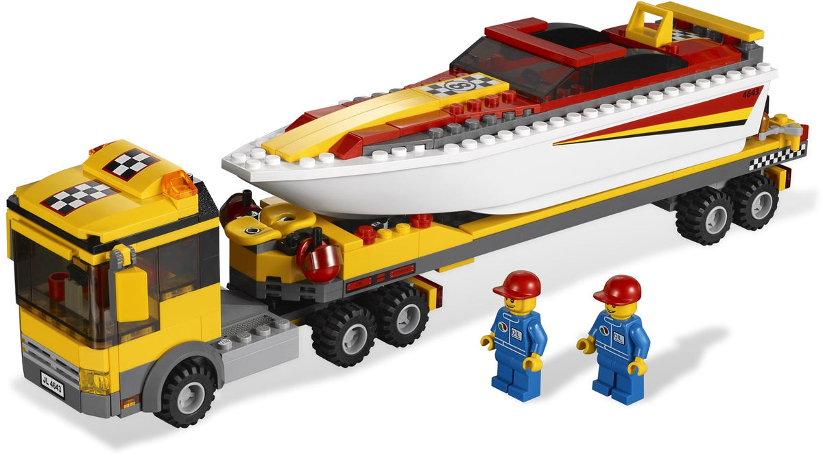 LEGO City 4643 Powerboot Transporter