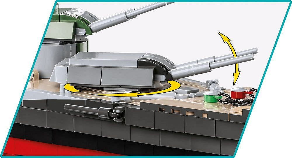 Cobi 4838 Executive Edition Historical Collection World War II Battleship Tirpitz LD.ED