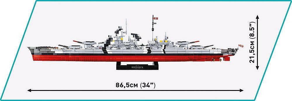 Cobi 4840 Executive Edition World War II Battleship Bismarck