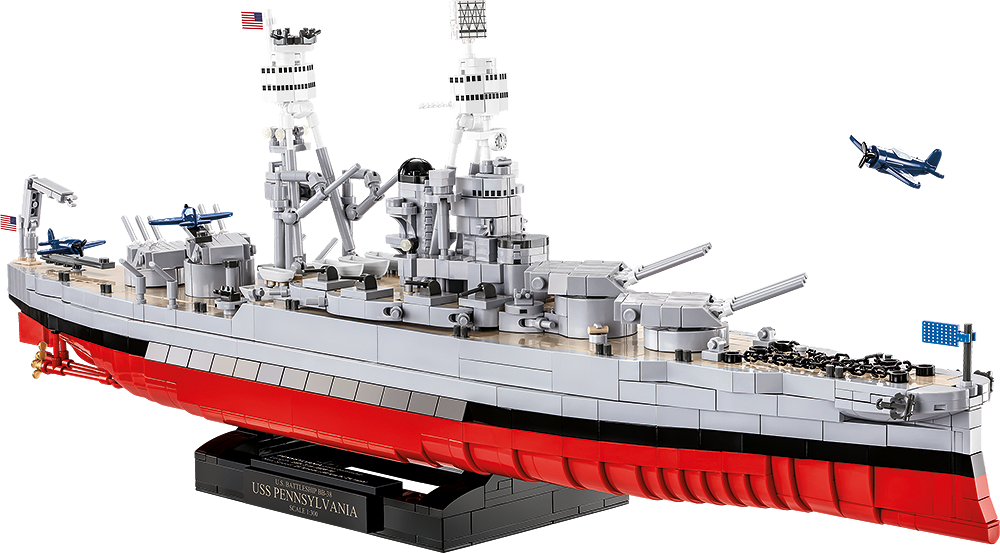 Cobi 4842 Historical Collection World War II Pennsylvania Class Battleship