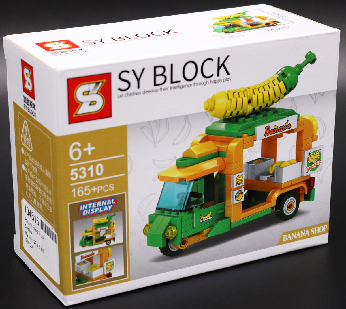 SEMBO 5310 Tuk Tuk Foodtruck Banane