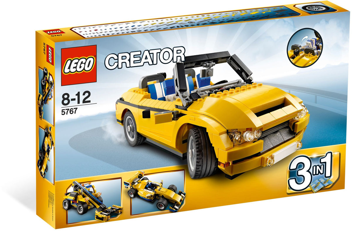LEGO Creator 5767 Gelbes Cabrio V110