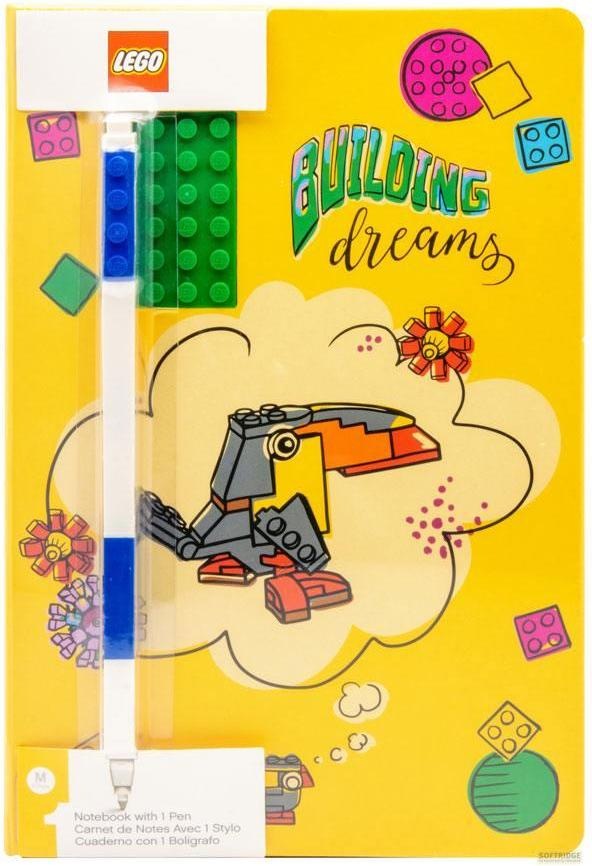 LEGO Notebook Building Dream with Gel pen