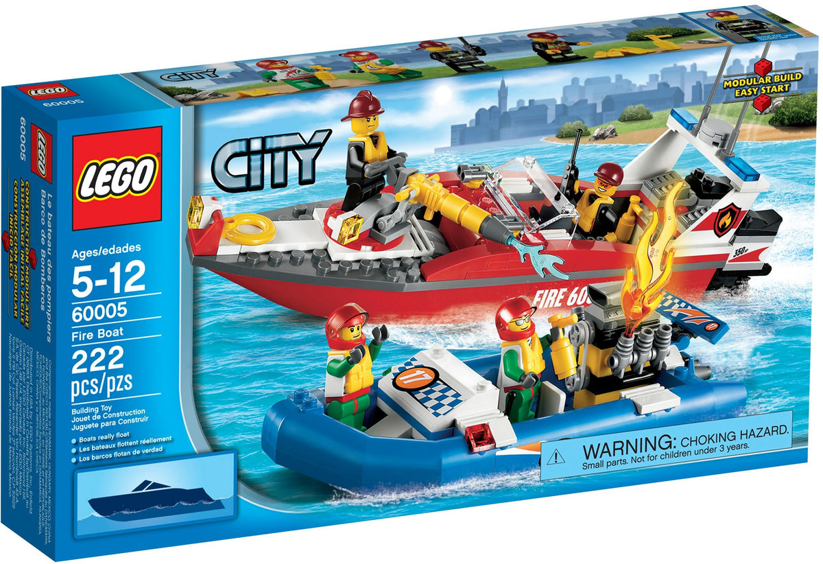 LEGO City 60005 Feuerwehr-Boot