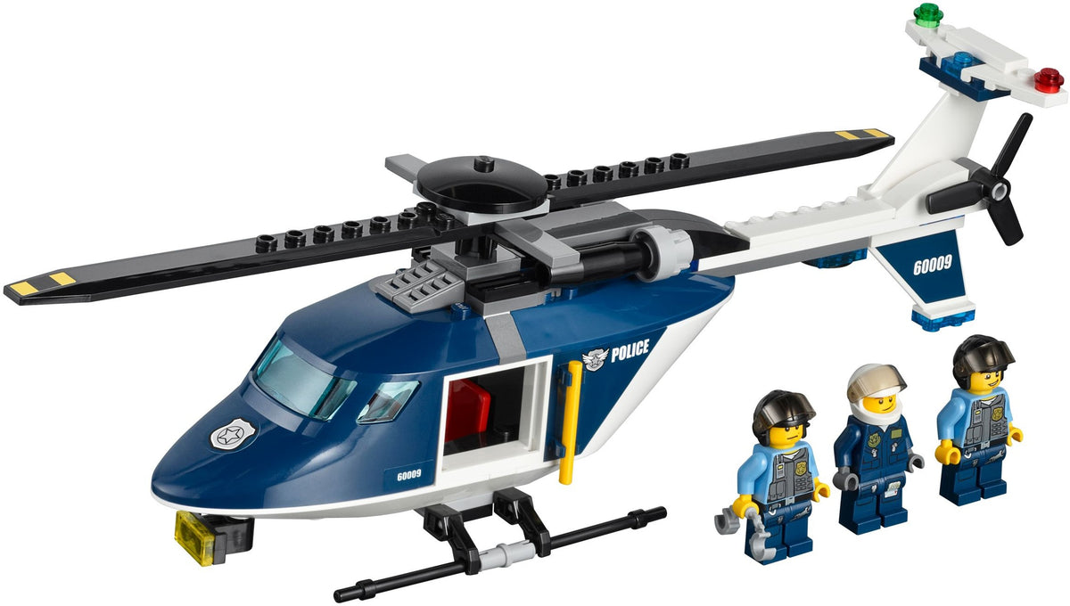 LEGO City 60009 Polizei-Hubschrauber &amp; Räuberversteck