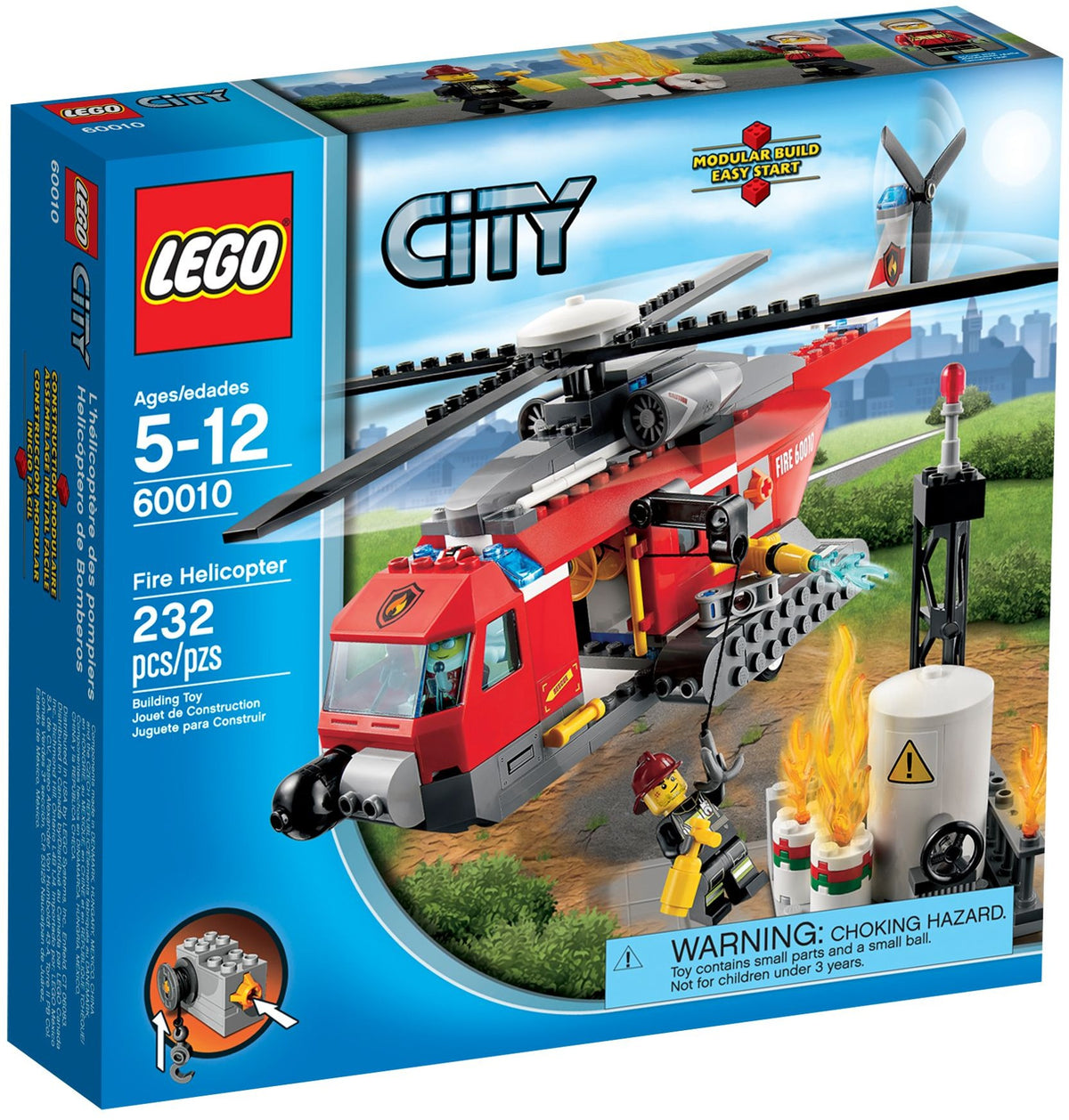 LEGO City 60010 Feuerwehr-Helikopter