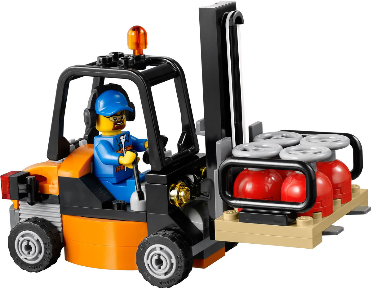 LEGO City 60020 LKW mit Gabelstapler