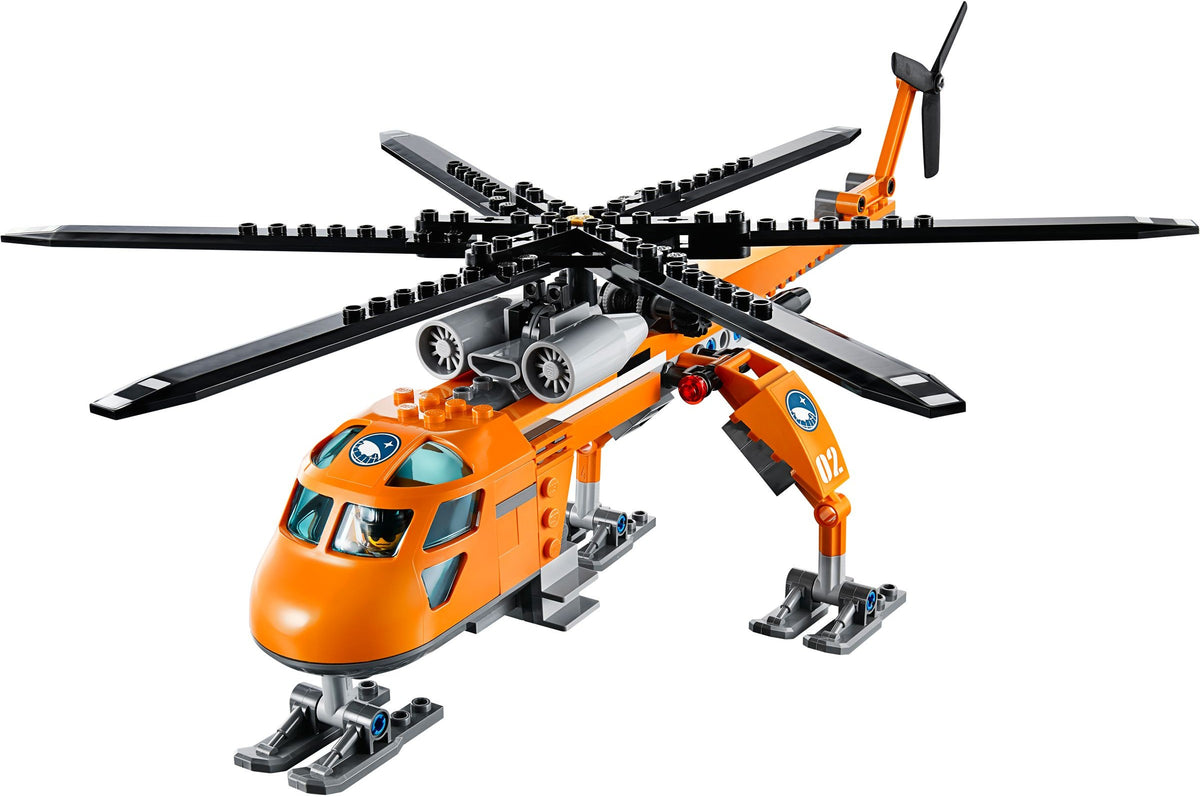 LEGO City 60034 Arktis-Helikopter mit Hundeschlitten