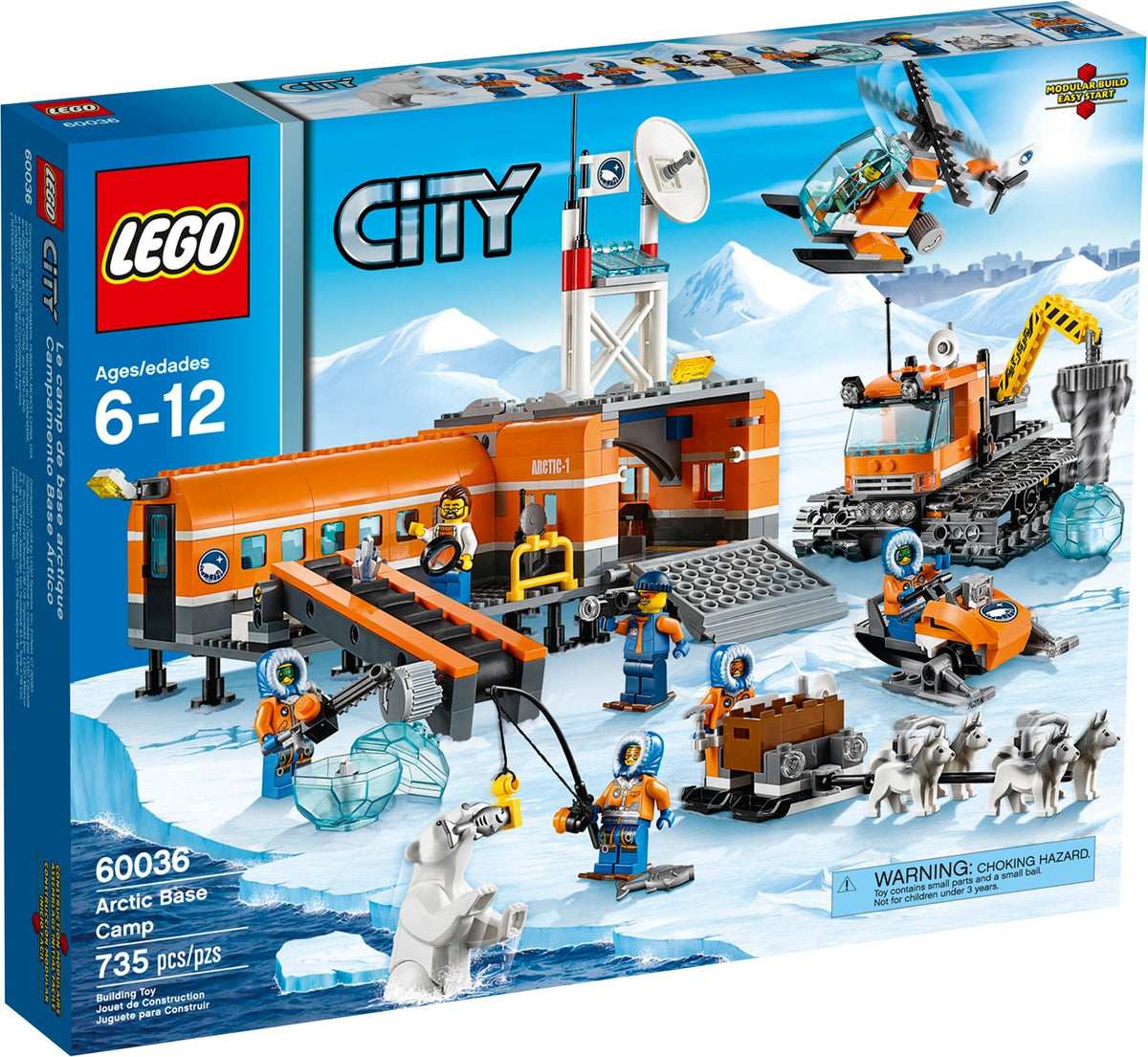 LEGO City 60036 Arktis-Basislager