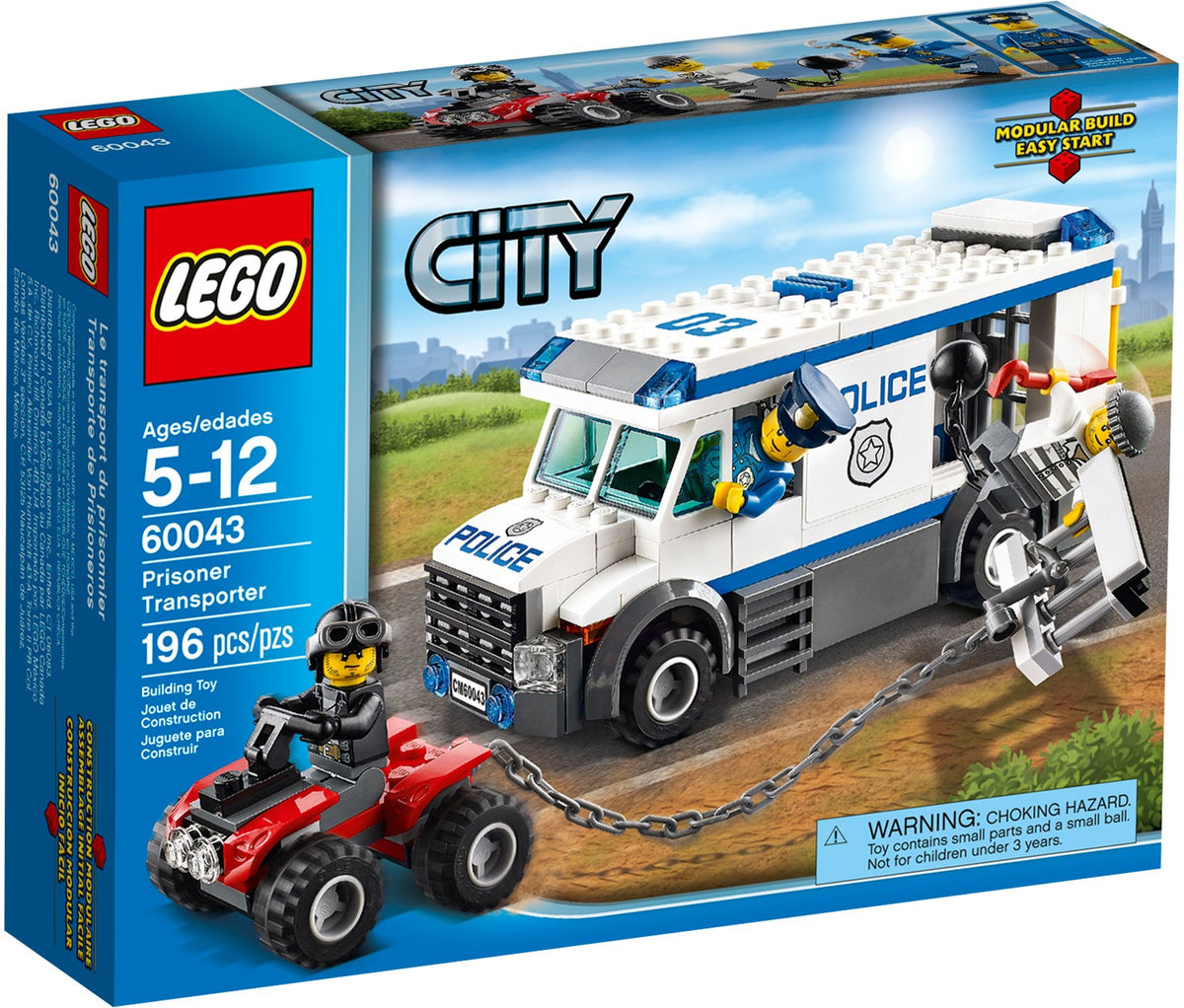 LEGO City 60043 Flucht aus dem Gefangenen-Transporter