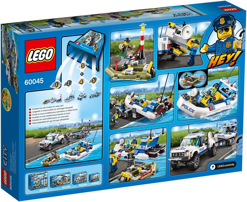 LEGO City 60045 Polizei-Boot-Transporter