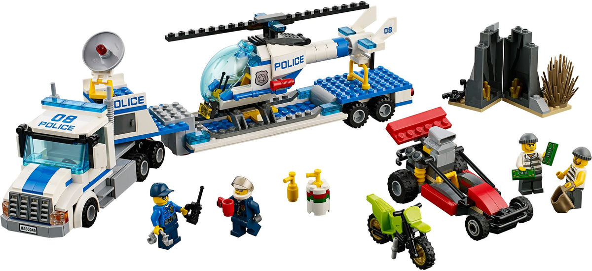 LEGO City 60049 Polizei-Hubschrauber-Transporter