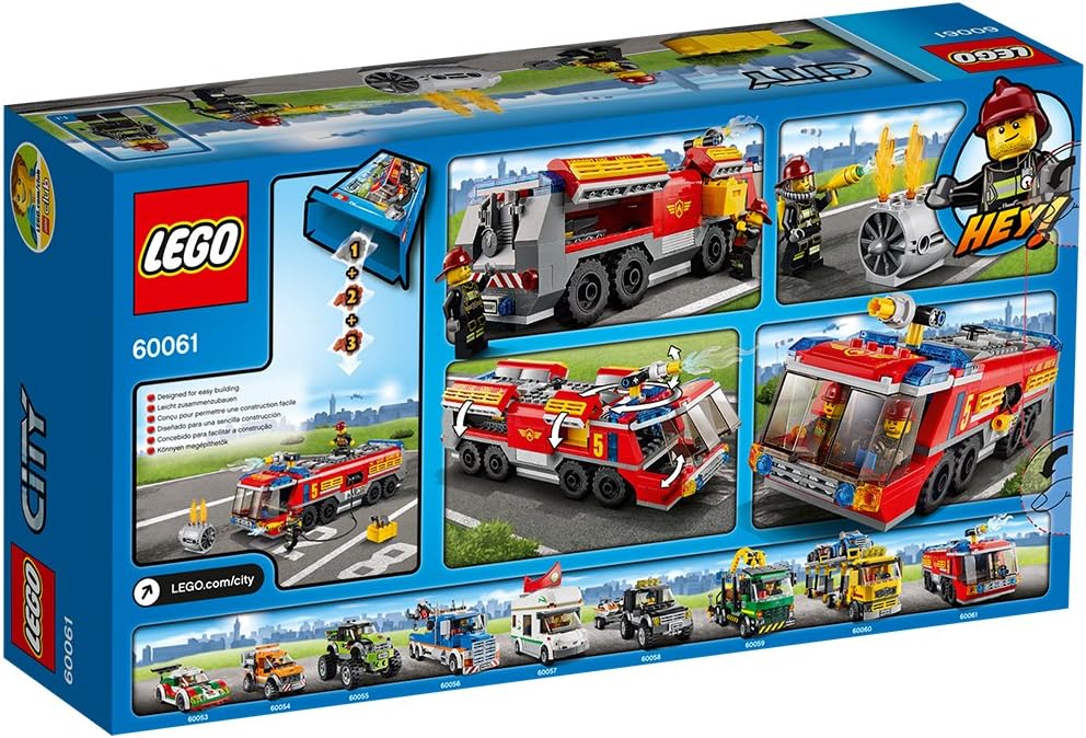 LEGO City 60061 Flughafen-Feuerwehrfahrzeug