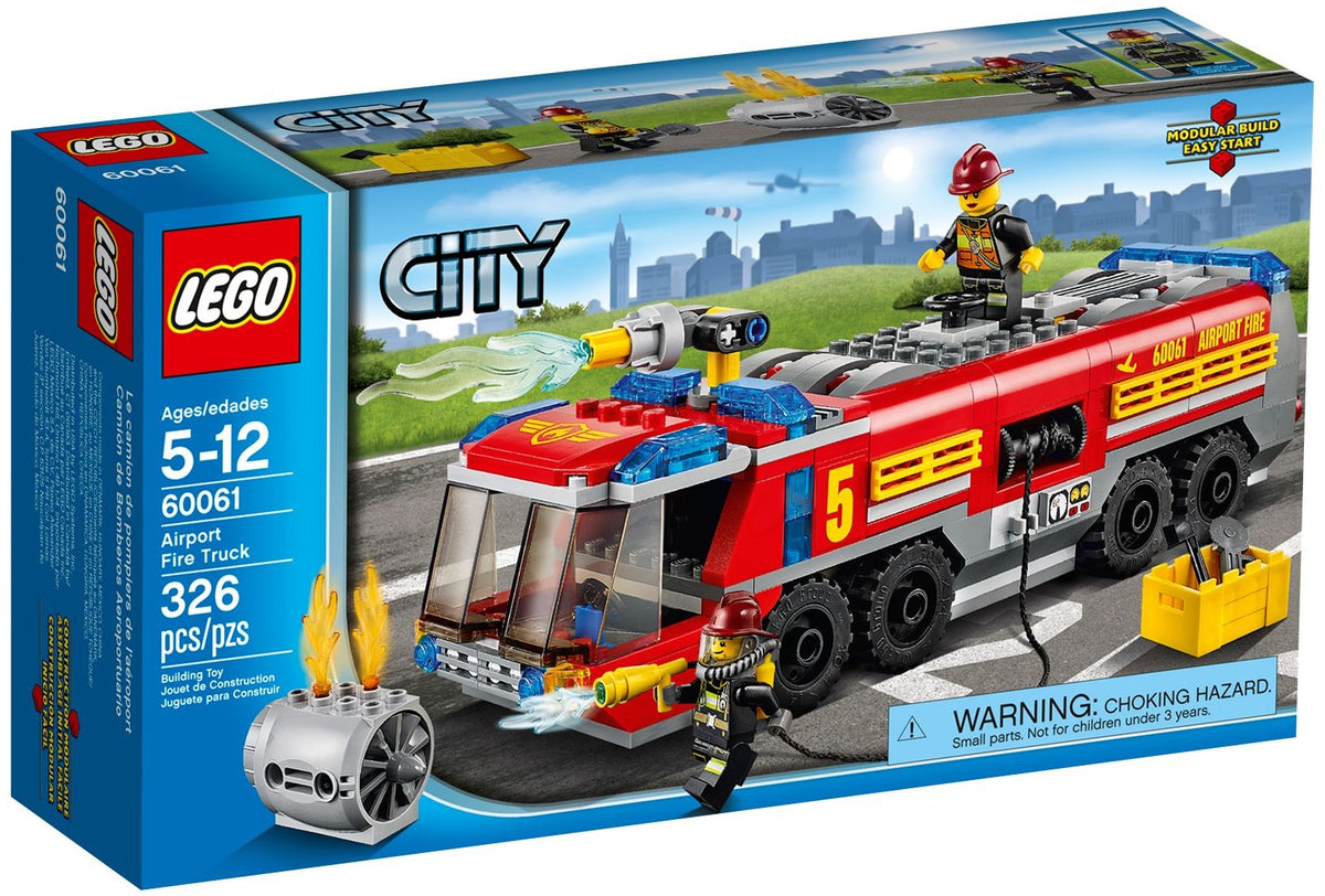 LEGO City 60061 Flughafen-Feuerwehrfahrzeug