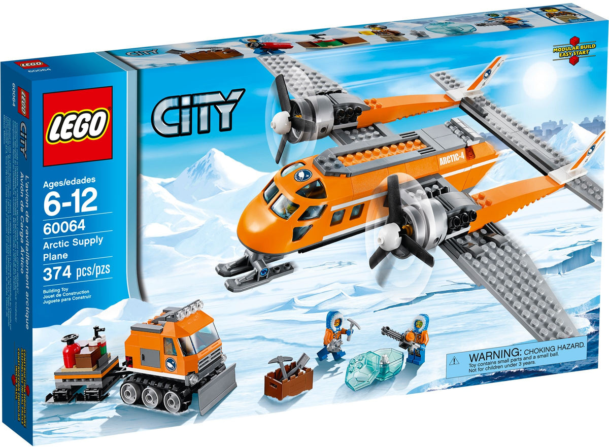 LEGO City 60064 Arktis-Versorgungsflugzeug