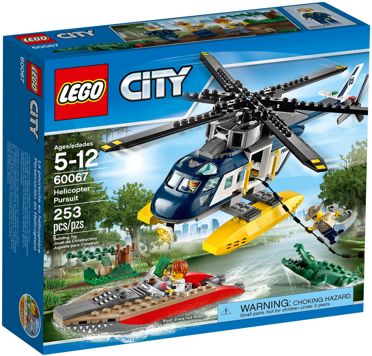 LEGO City 60067 Verfolgungsjagd im Hubschrauber