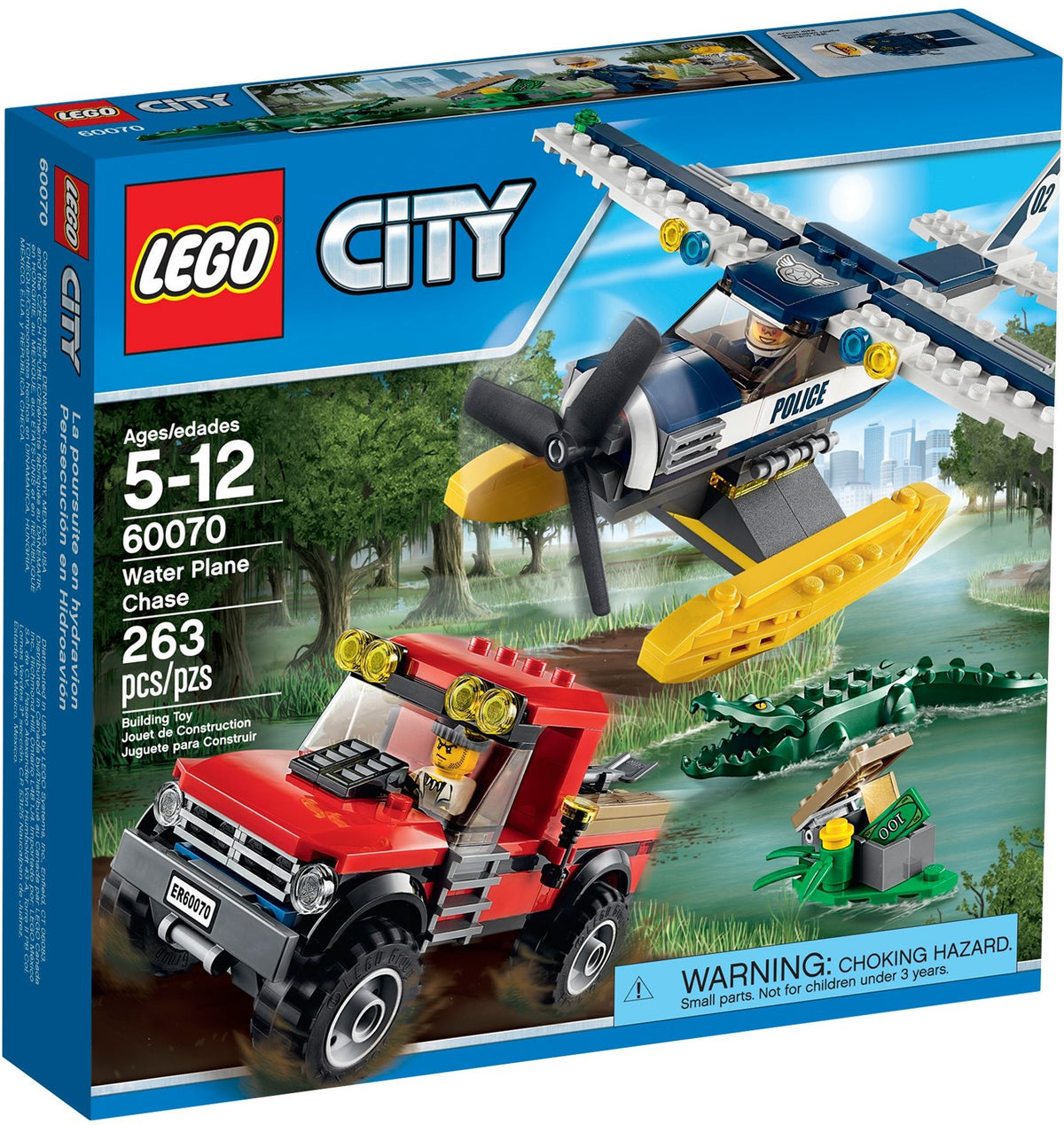LEGO City 60070 Verfolgungsjagd mit dem Wasserflugzeug