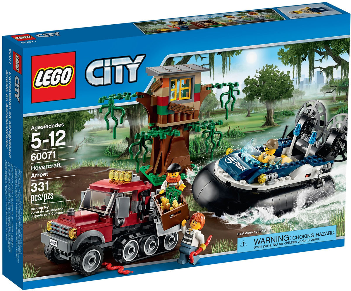 LEGO City 60071 Verbrecherjagd im Luftkissenboot