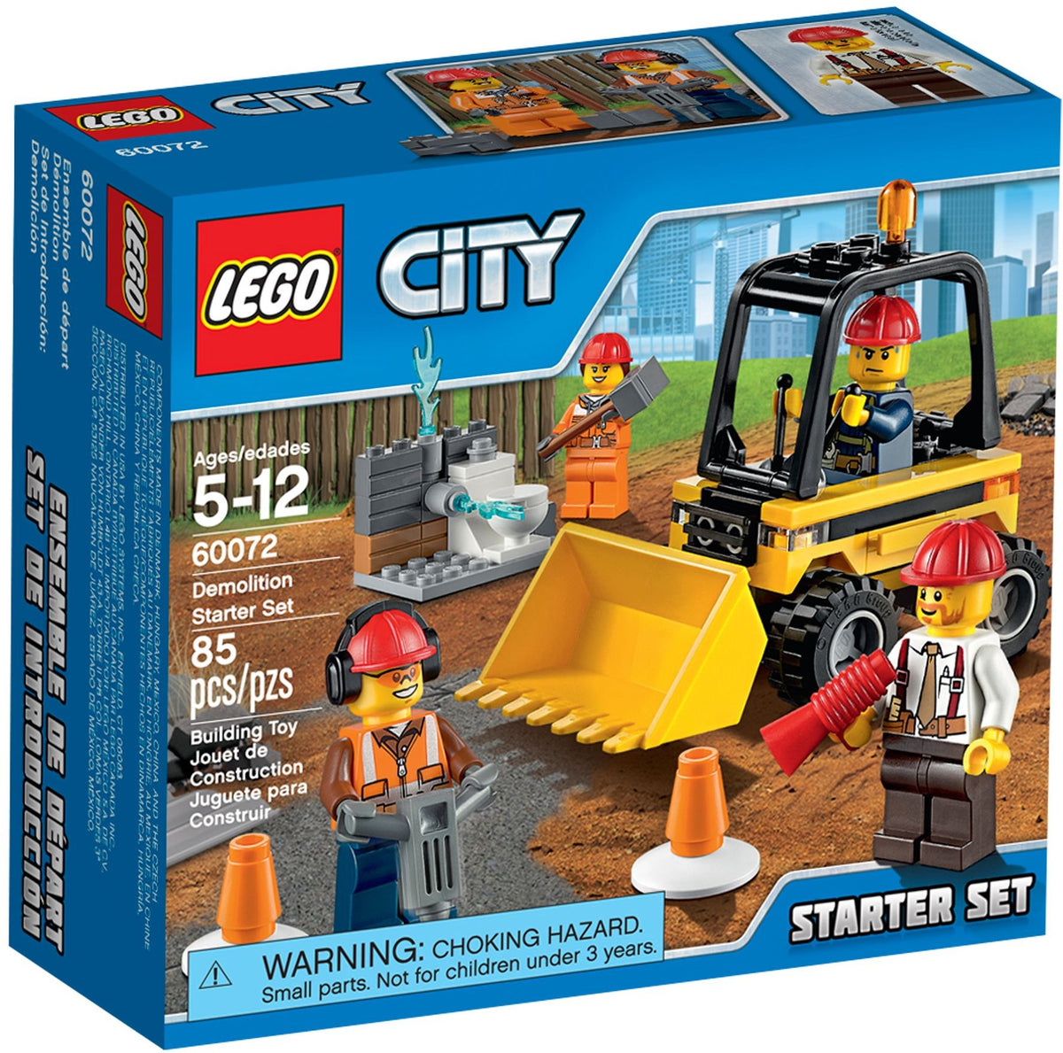 LEGO City 60072 Abriss-Experten Starter Set