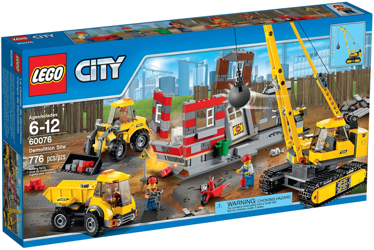 LEGO City 60076 Abriss-Baustelle