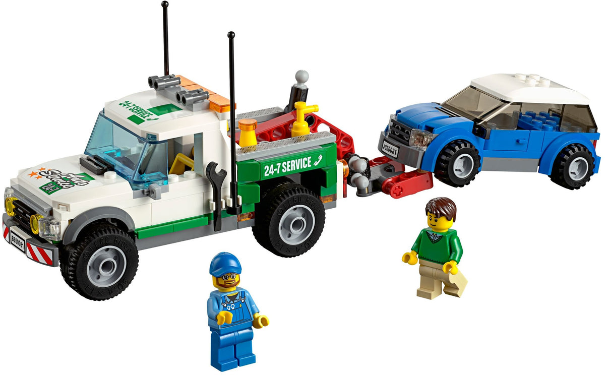 LEGO City 60081 Pickup-Abschleppwagen mit Auto