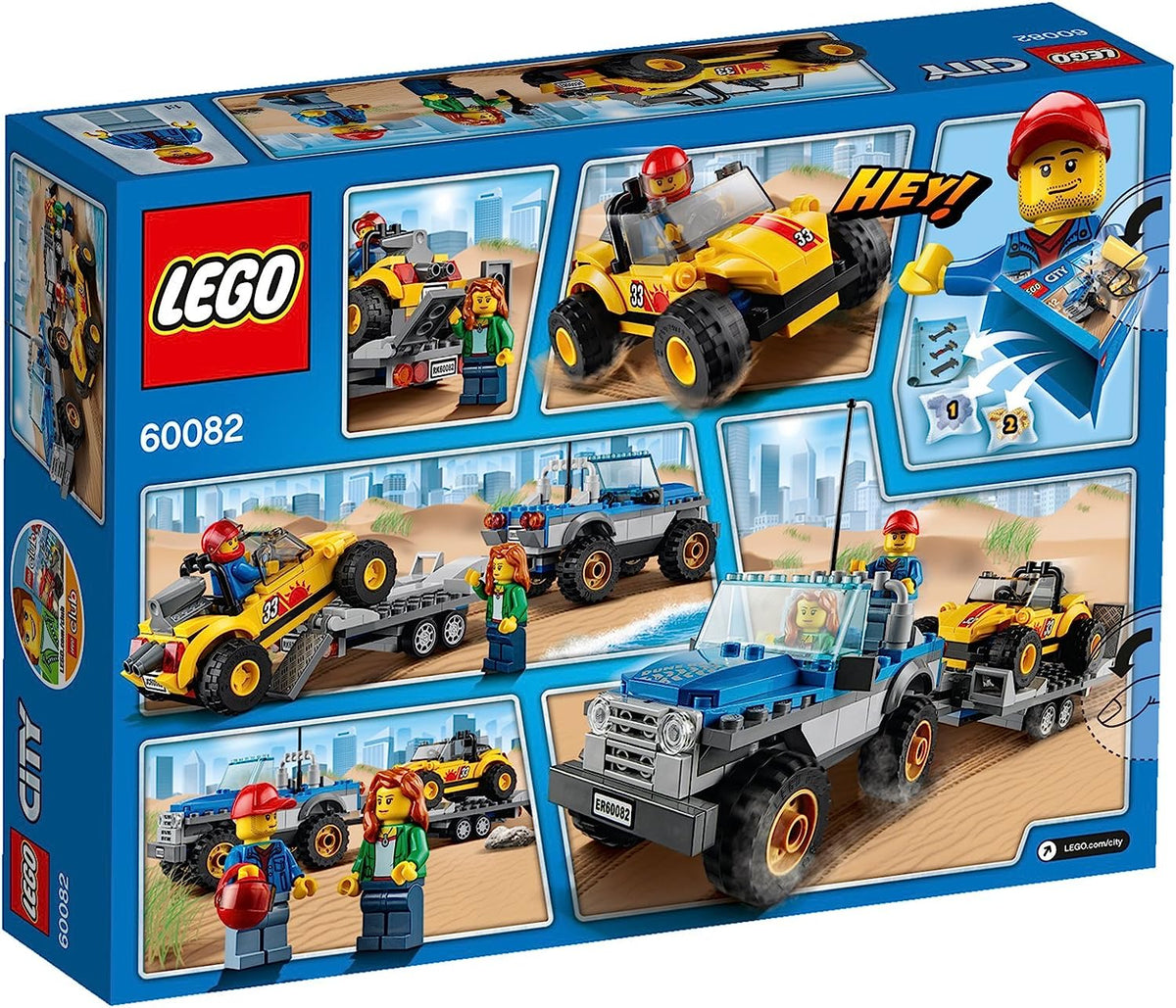 LEGO City 60082 Strandbuggy mit Allrad-Geländetransporter