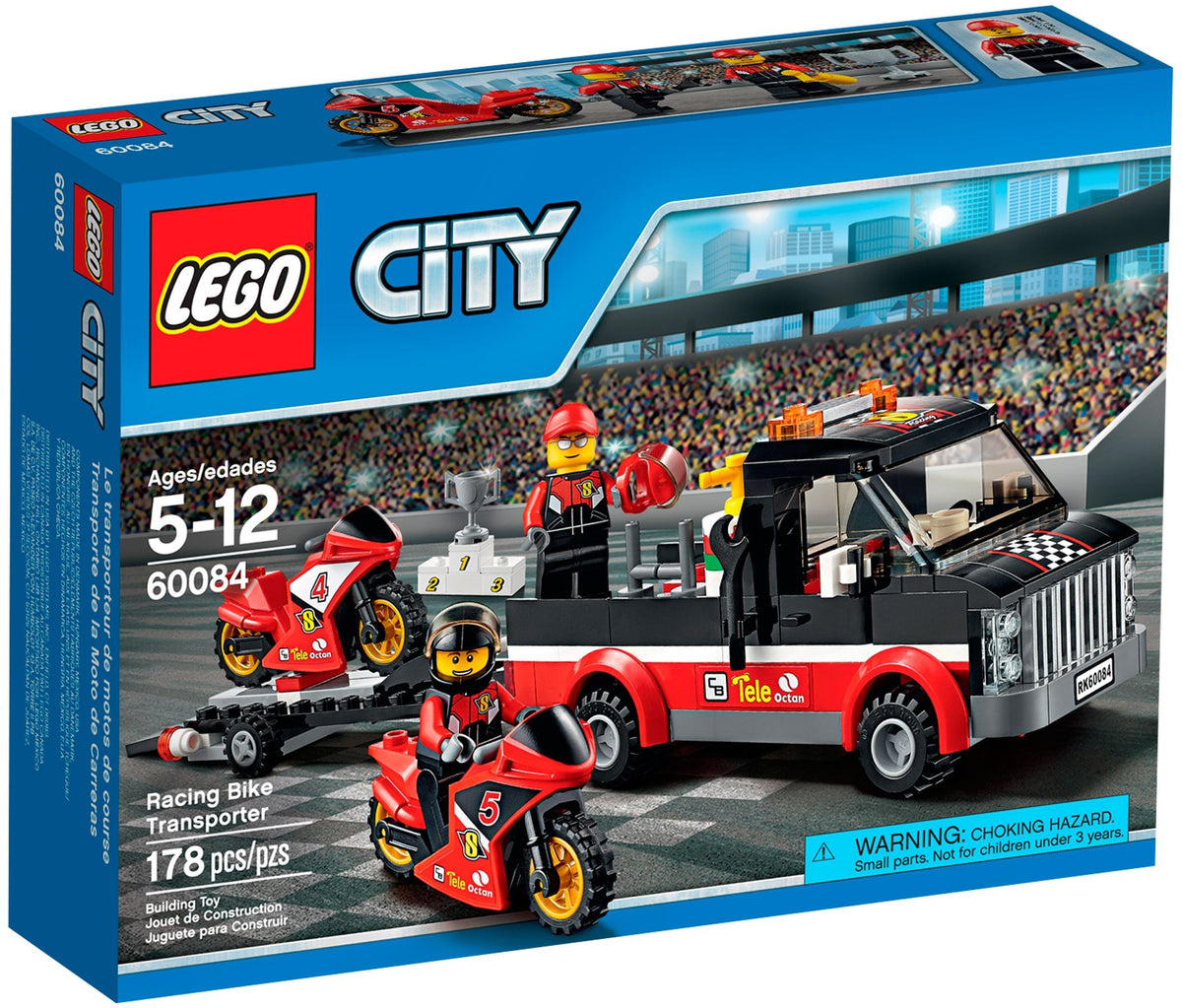 LEGO City 60084 Rennmotorrad-Transporter