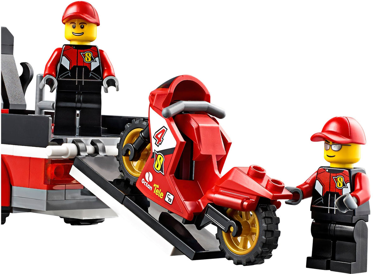 LEGO City 60084 Rennmotorrad-Transporter