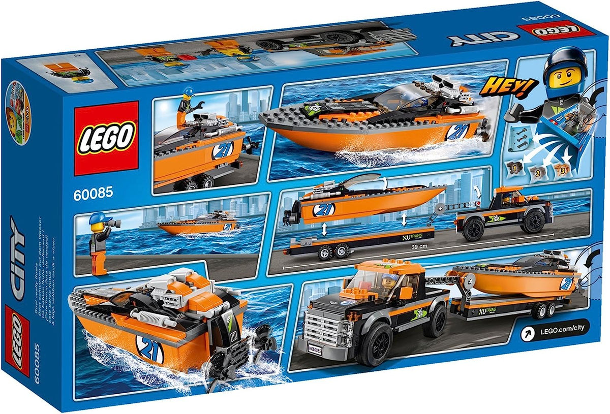 LEGO City 60085 Allradfahrzeug mit Powerboot