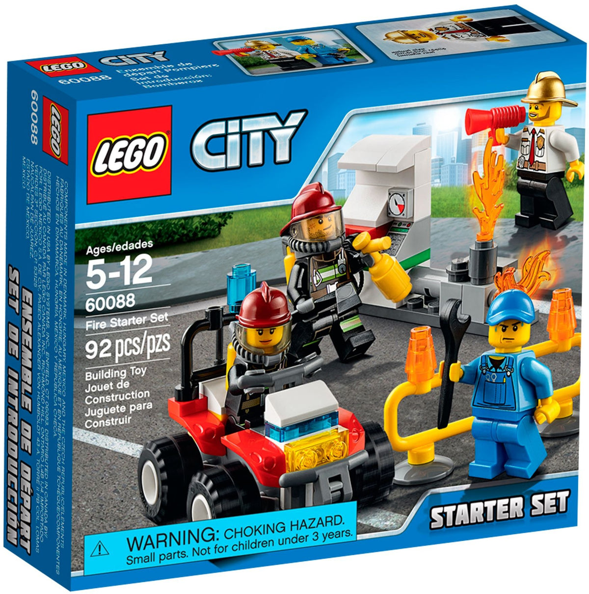 LEGO City 60088 Feuerwehr Starter-Set