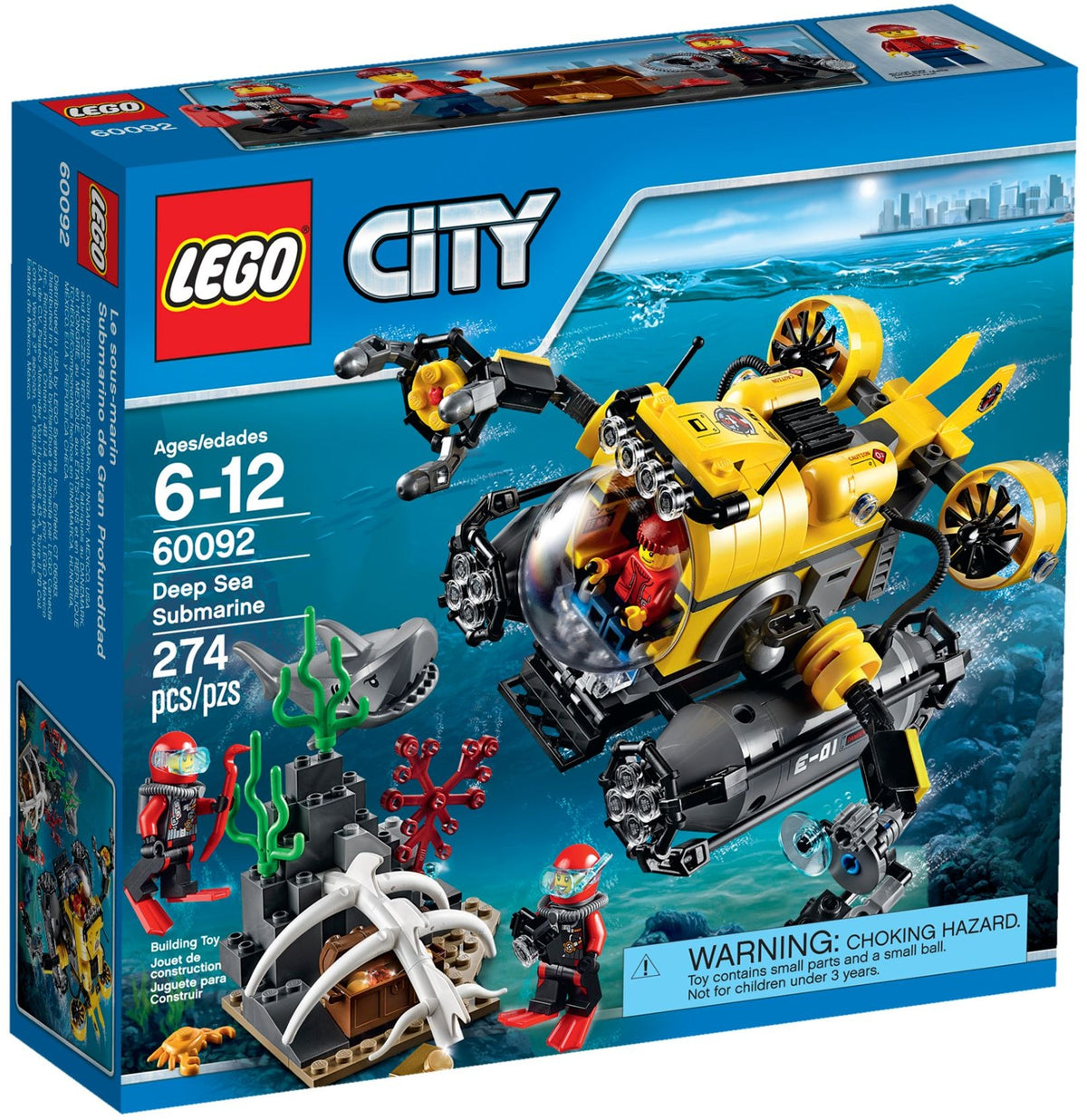 LEGO City 60092 Tiefsee-U-Boot