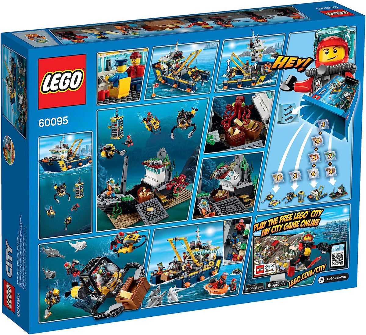 LEGO City 60095 Tiefsee-Expeditionsschiff