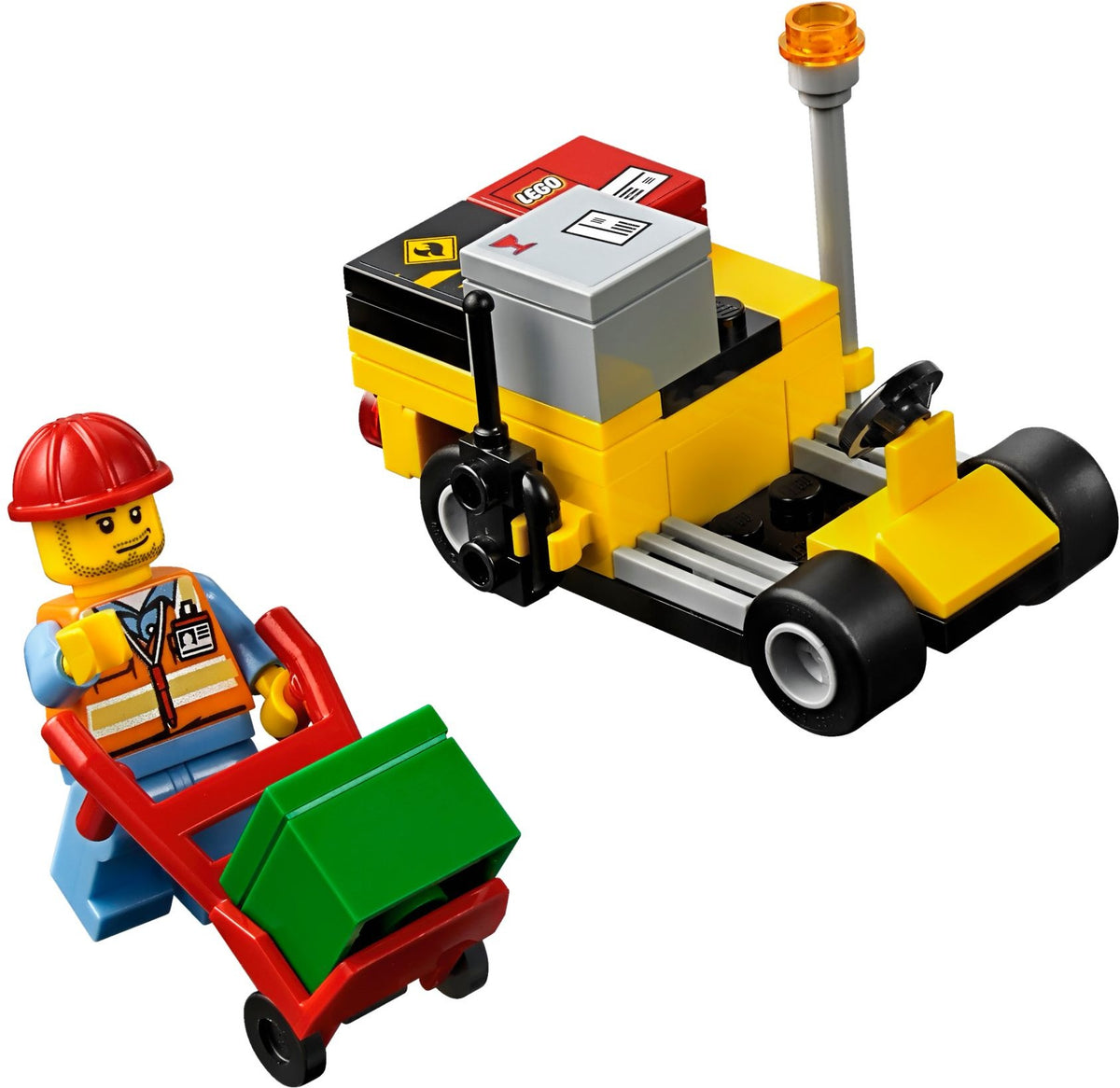 LEGO City 60101 Flughafen-Frachtflugzeug