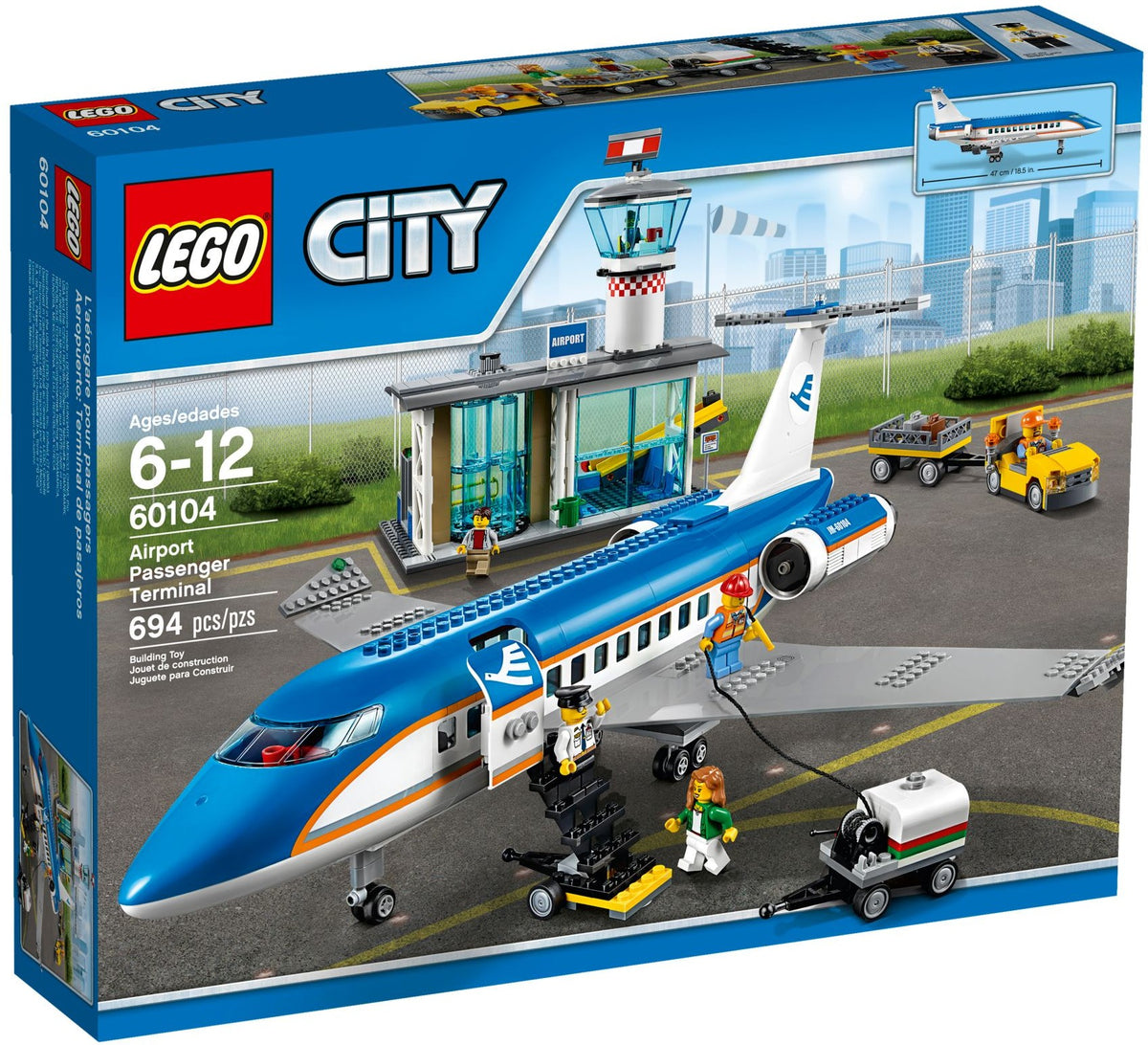 LEGO City 60104 Flughafen-Abfertigungshalle
