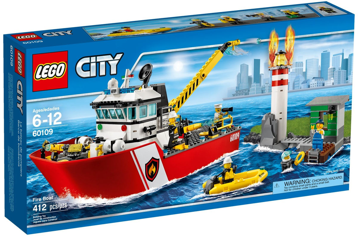 LEGO City 60109 Feuerwehrschiff