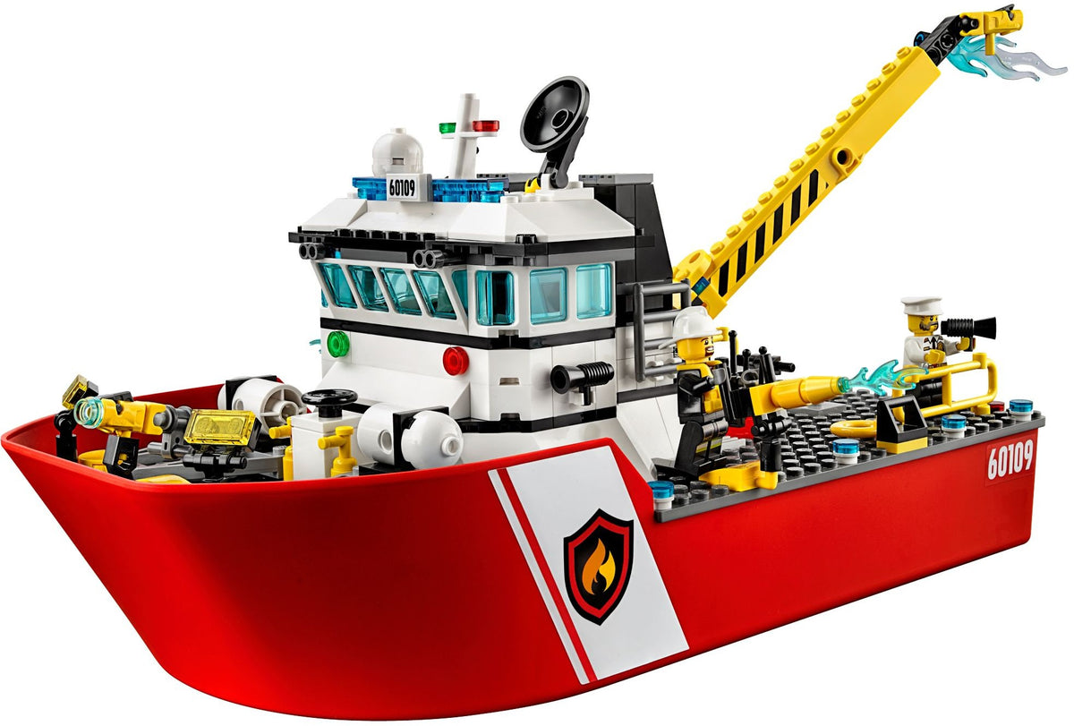 LEGO City 60109 Feuerwehrschiff